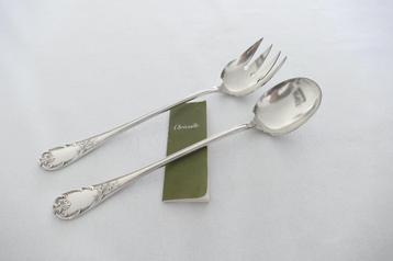 Antiek Christofle Marly Saladebestek - 1860-1914 beschikbaar voor biedingen