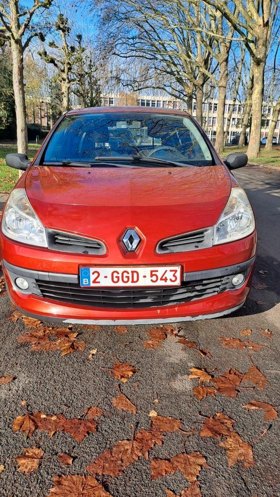 Renault, Auto's, Renault, Particulier, Clio, Benzine, Euro 4, 3 deurs, Handgeschakeld, Zwart, Stof, Voorwielaandrijving, Onderhoudsboekje
