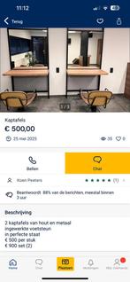 Kapsalon tafel, Huis en Inrichting, Ophalen, Zo goed als nieuw