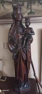 Eiken Madonna beeld O.L.V. van Tongeren 19-eeuw., Ophalen