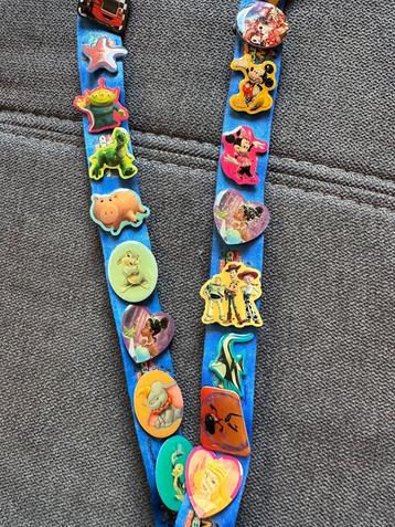 KEY KOORD MET PINS UIT DISNEYLAND PARIS  beschikbaar voor biedingen