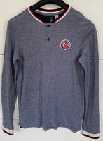 T-shirt/polo manches longues – garçon – Okaïdi -164 cm /14A, Ophalen, Okaidi, Zo goed als nieuw, Shirt of Longsleeve