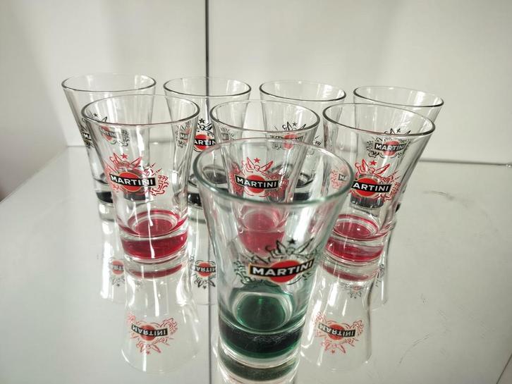 Vintage Martini-glazen, Verzamelen, Glas en Drinkglazen, Zo goed als nieuw, Ophalen