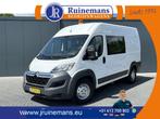 Citroën Jumper 35 2.2 HDI 131 PK DC Zwaar / L2H2 / 7-PERS DU, Auto's, Citroën, Wit, Onderhoudsboekje, 195 g/km