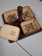 Oude keramische serveerset, Ophalen