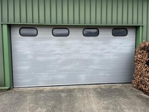Sectionele garage deur poort poorten deuren, Doe-het-zelf en Bouw, Deuren en Vliegenramen, Gebruikt, Garagedeur, 215 cm of meer
