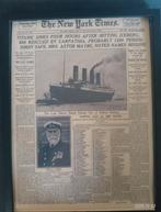 Titanic 1912.  New York Times, Ophalen of Verzenden