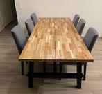 Table/ Tafel Skogsta + 6 chairs ikea Bergmund, Huis en Inrichting, Ophalen, Nieuw, 4 tot 6 stoelen