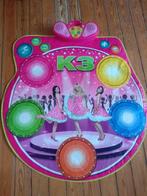 K3 dansmat - met fragmenten van 4 K3 liedjes - 2 leuke spelv, Ophalen, Zo goed als nieuw