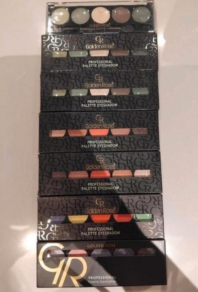 Golden Rose Eyeshadow professional palette (7stuks), Bijoux, Sacs & Beauté, Beauté | Cosmétiques & Maquillage, Enlèvement ou Envoi