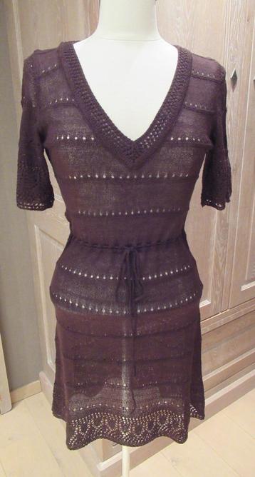 Nieuwe bruine gebreide Soaked in Luxury jurk, mt Small beschikbaar voor biedingen