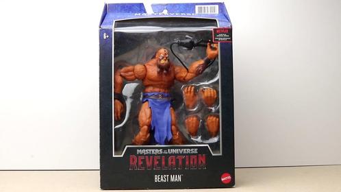 MOTU Revelation Masterverse Beast Man V1, Collections, Statues & Figurines, Comme neuf, Autres types, Enlèvement ou Envoi