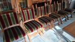 6 eetkamerstoelen., Huis en Inrichting, Stoelen, Ophalen, Gebruikt, Hout