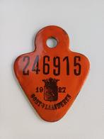 fietsplaat 1927  ........915, Ophalen