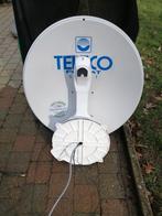 Teleco flat sat, Enlèvement, Utilisé