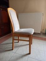 6 chaises en bois, Ophalen, Zo goed als nieuw, Grijs, Vijf, Zes of meer stoelen