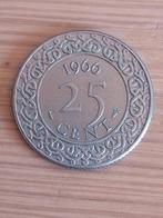 SURINAME 25 Cents 1966, Postzegels en Munten, Munten | Amerika, Ophalen of Verzenden, Zuid-Amerika, Losse munt