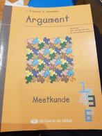 2 handboeken + handleiding Argument 3 meetkunde en algebra, Comme neuf, Enlèvement ou Envoi