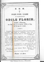 bidprentje 1858, Ophalen of Verzenden, Bidprentje