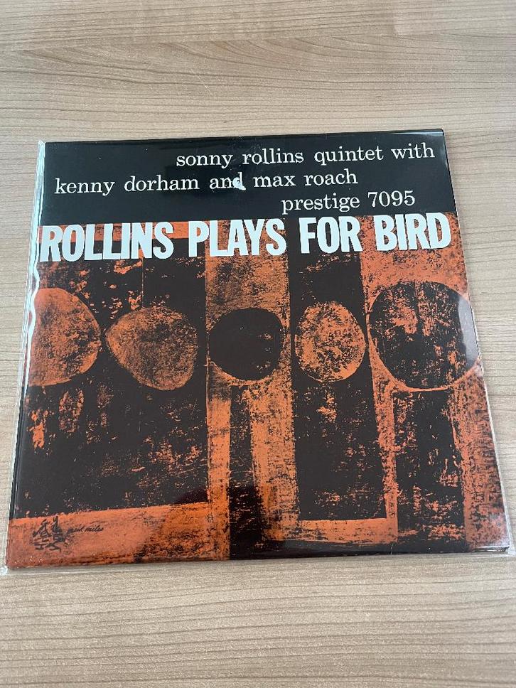 SONNY ROLLINS - ROLLINS PLAYS FOR BIRD, Cd's en Dvd's, Vinyl | Jazz en Blues, Gebruikt, Jazz, 1940 tot 1960, Ophalen of Verzenden