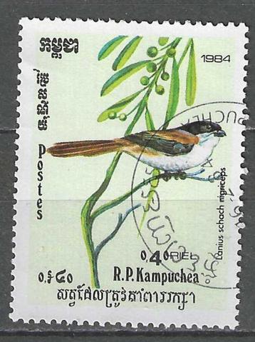 Kampuchea 1984 - Yvert 485 - Langstaartklauwier  (ST) beschikbaar voor biedingen