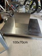 navy eilanddampkap 100cm, Elektronische apparatuur, Afzuigkappen, Ophalen, Gebruikt, Eilandschouwkap, Vrijstaand