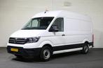 Volkswagen Crafter 2.0 TDI 140pk L3 H3 Airco Navigatie Inric, Auto's, Bestelwagens en Lichte vracht, Automaat, Wit, Bedrijf, Diesel