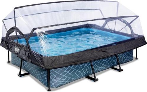 Zwembad met overkapping en toebehoren, Tuin en Terras, Zwembaden, Zo goed als nieuw, Opzetzwembad, Minder dan 80 cm, 200 tot 400 cm