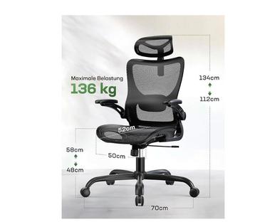 Ergonomische bureaustoel beschikbaar voor biedingen