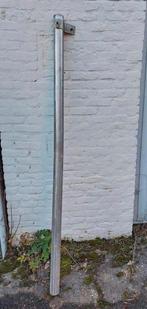 Inox paal (diam 6cm).  Hol. Bovenzijde dicht, Ophalen, Gebruikt