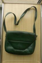 Vintage groene leren tas “ESTEVE”, Overige merken, Ophalen of Verzenden, Zo goed als nieuw, Leer