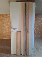 Binnendeur met kader, Doe-het-zelf en Bouw, Deuren en Vliegenramen, Ophalen, Gebruikt, 80 tot 100 cm, Binnendeur
