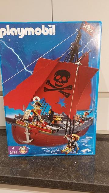 PLAYMOBIL - Rode cosarenschip - 3174 : NIEUW beschikbaar voor biedingen