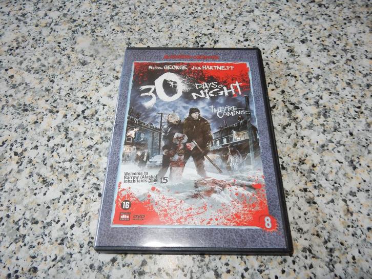 nr.2452- Dvd: 30 days of night - horror, CD & DVD, DVD | Horreur, Comme neuf, Vampires ou Zombies, À partir de 16 ans, Enlèvement ou Envoi