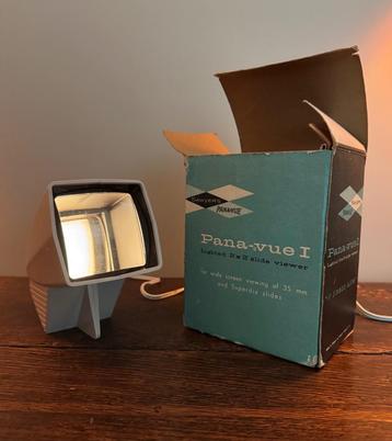 Vintage Sawyer's Pana-Vue 1 voor preview van dia's, werkt beschikbaar voor biedingen