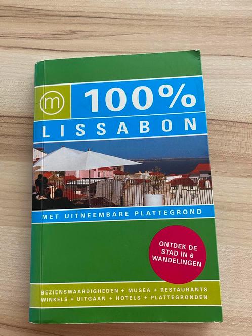 B. Weijers - 100 % Lisbonne, Livres, Guides touristiques, Utilisé, Budget, Enlèvement ou Envoi