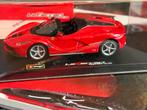 La Ferrari Aperta Burago 1:43 met vitrine, Ophalen of Verzenden, Nieuw, Auto, Overige merken