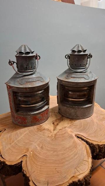 Antieke scheepslampen beschikbaar voor biedingen