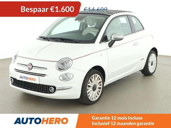 Fiat 500C 1.0 Mild-Hybrid Star (bj 2020), Auto's, Fiat, Te koop, 500C, ABS, Airbags, Airconditioning, Android Auto, Apple Carplay