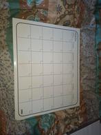 Whiteboard met kalender, Huis en Inrichting, Woonaccessoires | Memoborden, Ophalen, Zo goed als nieuw, Overige typen