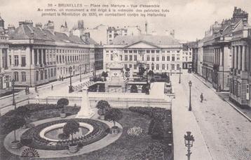 Bruxelles - Place des Martyres - Vue d'ensemble