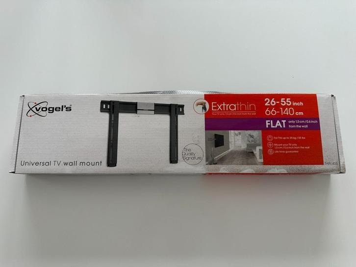 Vogel's THIN 405 ExtraThin platte tv-beugel, Audio, Tv en Foto, Televisiebeugels, Gebruikt, Ophalen of Verzenden