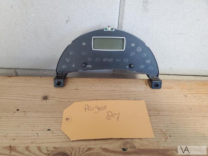 Peugeot 807 C8 Ulysse Phedra cockpit tellerbak met lampjes, Auto-onderdelen, Dashboard en Schakelaars, Peugeot, Gebruikt, Ophalen of Verzenden