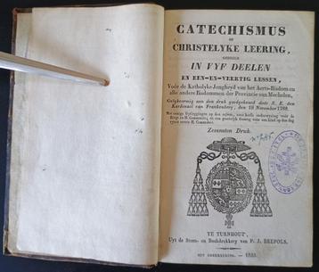 Catechismus of christelyke leering (1833) beschikbaar voor biedingen