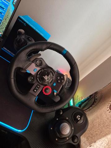Volant de course Logitech G29 avec levier de vitesses, Enlèvement ou Envoi, Comme neuf