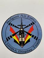 Sticker A109BA Display Belgian Air Force Hirundo helikopter, Ophalen of Verzenden, Luchtmacht, Overige typen