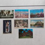Lot van 7 oude postkaarten van  de USA, Ophalen of Verzenden