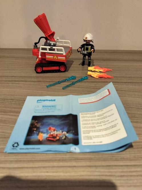 Playmobil - Brandweer blusrobot (9467), Enfants & Bébés, Jouets | Playmobil, Comme neuf, Ensemble complet, Enlèvement