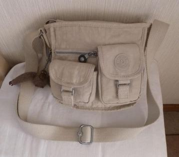 Kipling Kleine schoudertas met 4 vakken + aap beschikbaar voor biedingen