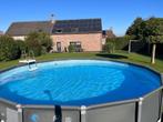 Intex Ultra Prism 488 zwembad, Tuin en Terras, Gebruikt, Rond, 300 cm of meer, Ophalen